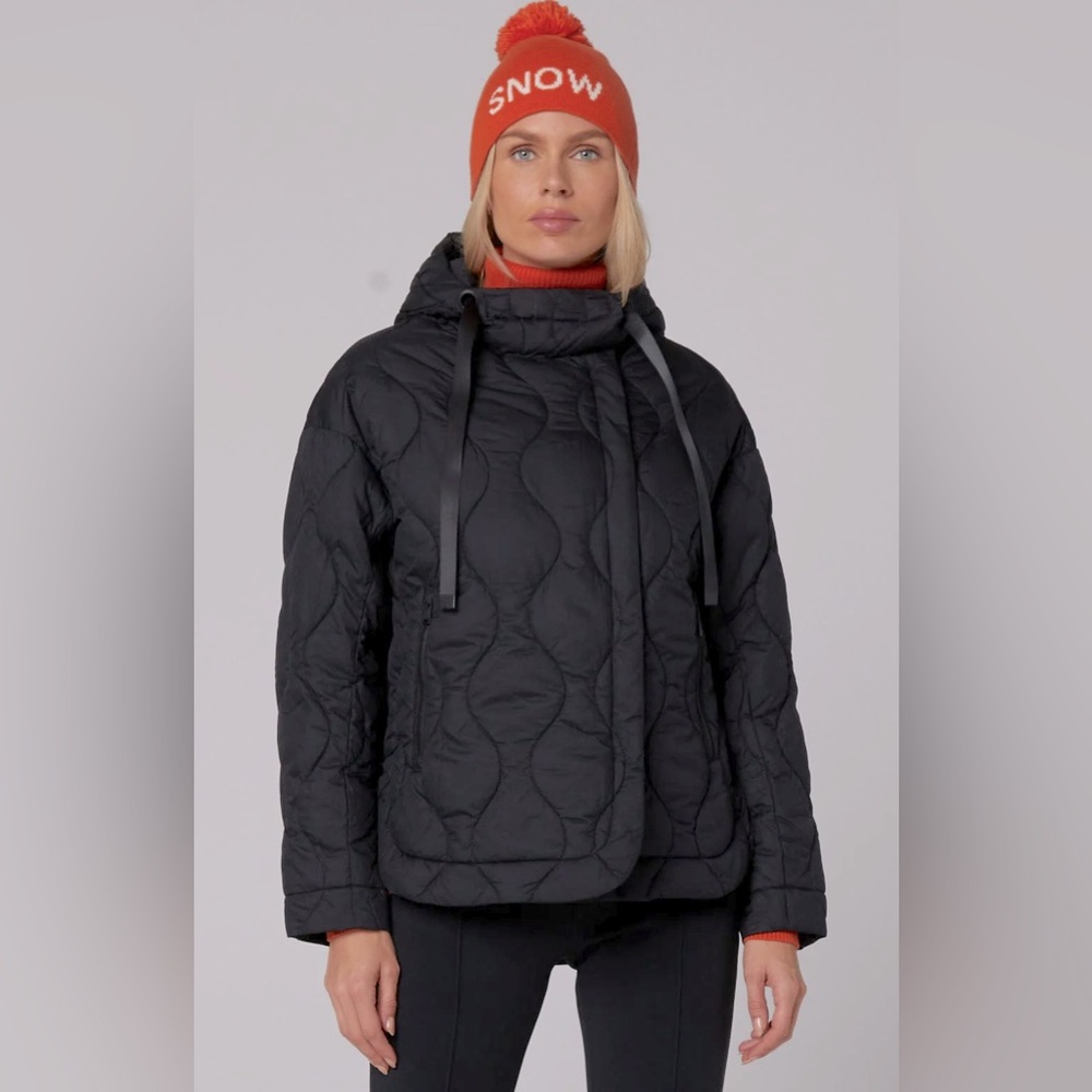 Alp N Rock Nori Quilted Jacket Size XL Black NWT